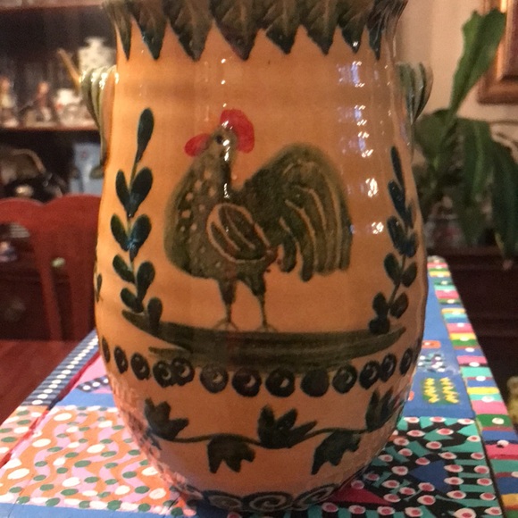 Italica ARS Pottery Hand Painted Vase - Picture 4 of 12